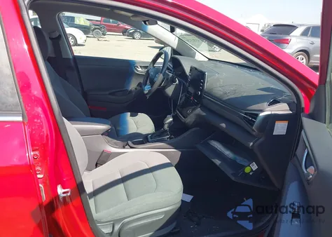 2021 Hyundai Ioniq Hybrid Sel из США, поврежденный, VIN KMHC85LC3MU255826